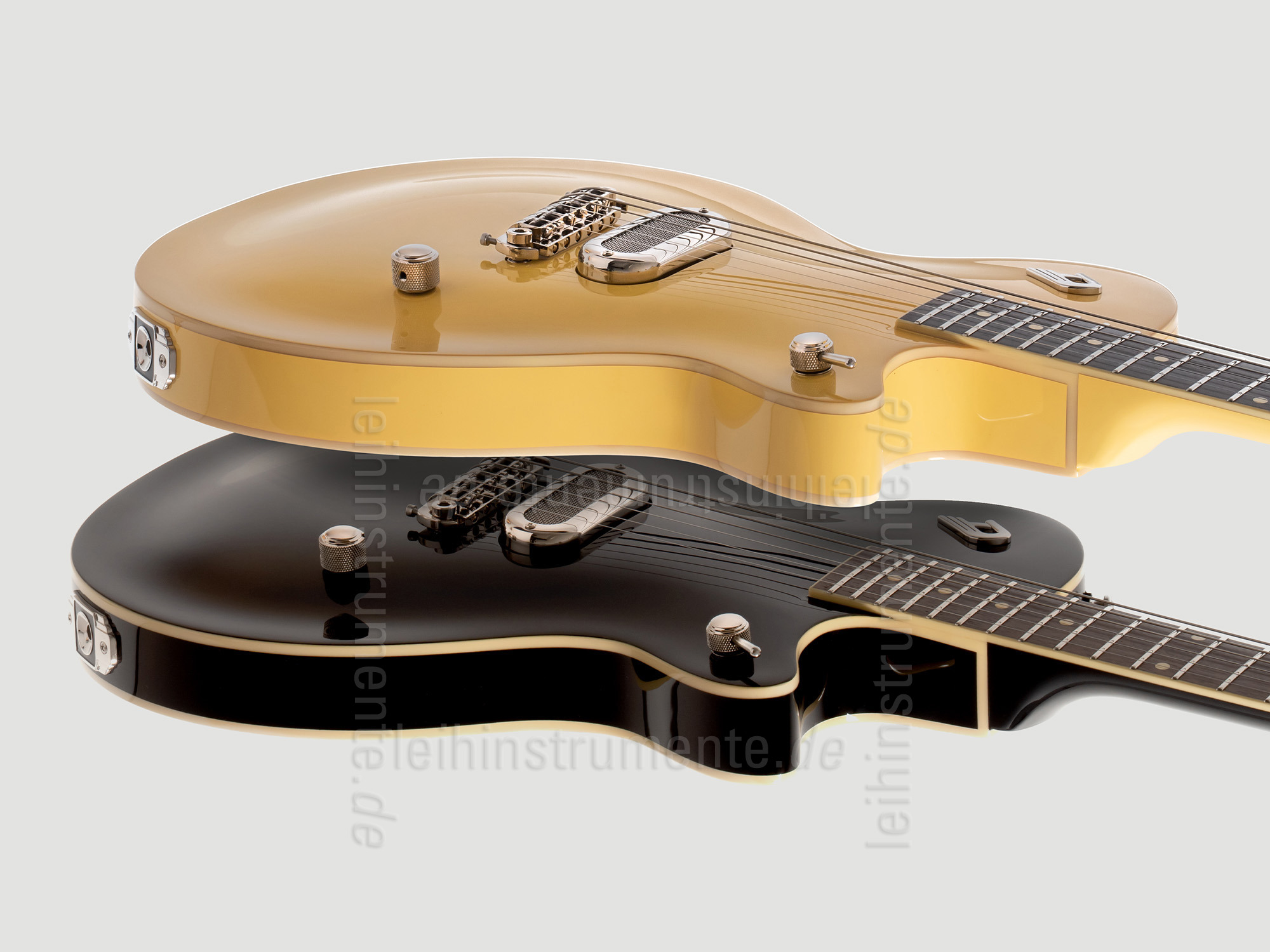 to article description / price Electric Guitar DUESENBERG The Senior - Black + Custom Line Bag