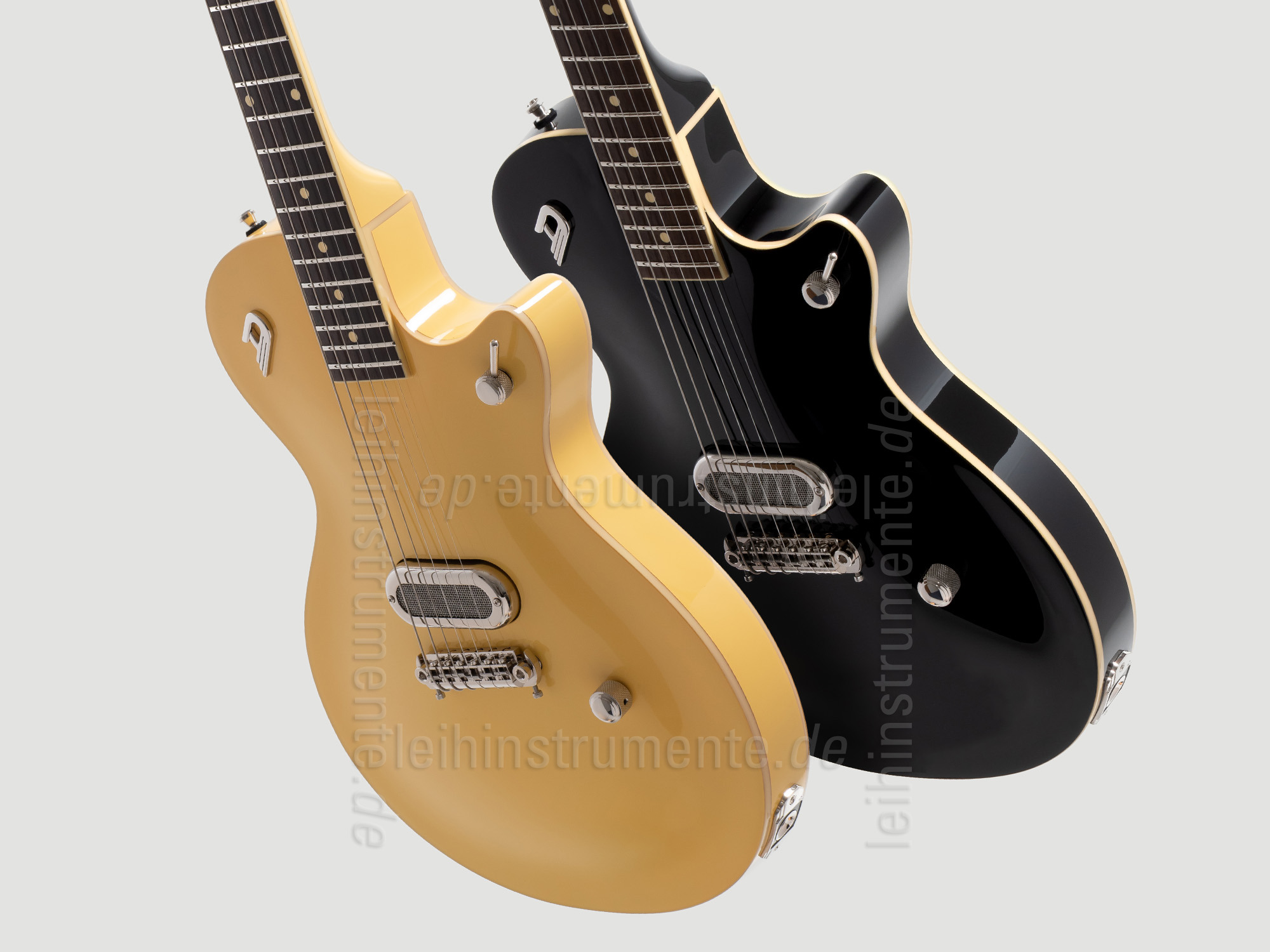 to article description / price Electric Guitar DUESENBERG The Senior - Black + Custom Line Bag