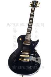 Large view Electric Guitar BURNY RLC 55 BLK BLACK