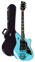 Electric Guitar DUESENBERG PALOMA - Narvik Blue + custom line case