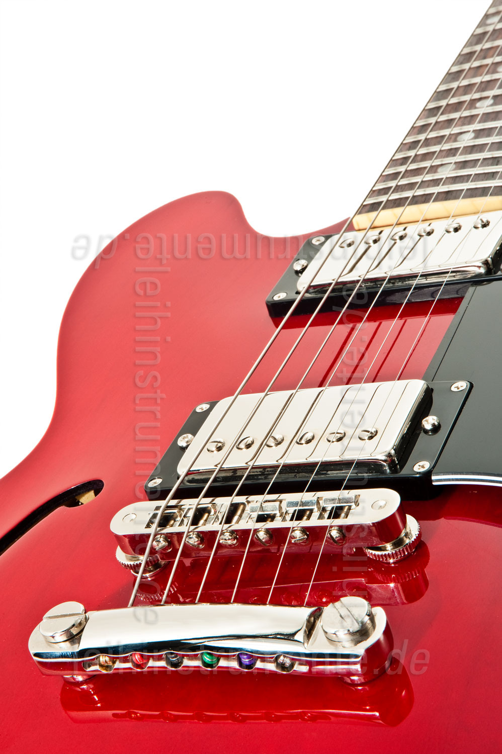 to article description / price Semi-Resonance Archtop Jazz Guitar BURNY RSA-65-CR Cherry Red + hardcase