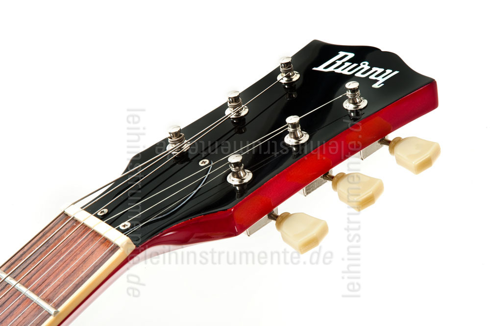 to article description / price Semi-Resonance Archtop Jazz Guitar BURNY RSA-65-CR Cherry Red + hardcase