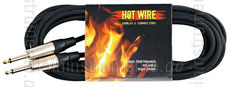 Large view Guitar cable HOTWIRE - 6 meter - black