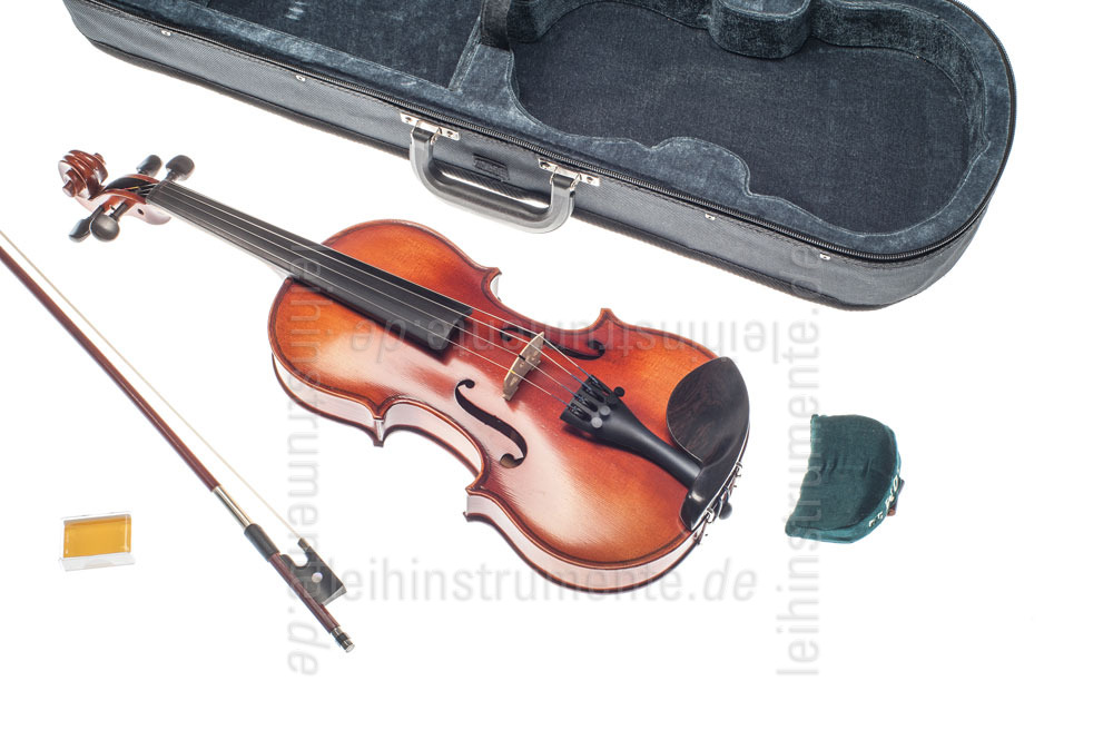 Left-Handed Children's Violinset - GASPARINI MODEL PRIMO - all solid - shoulder rest, Factory-new at Lefthanded, Violins, musical instruments, Violin, Violin-Set, Violin-Outfits, Violin-Set, Left-Handed ...