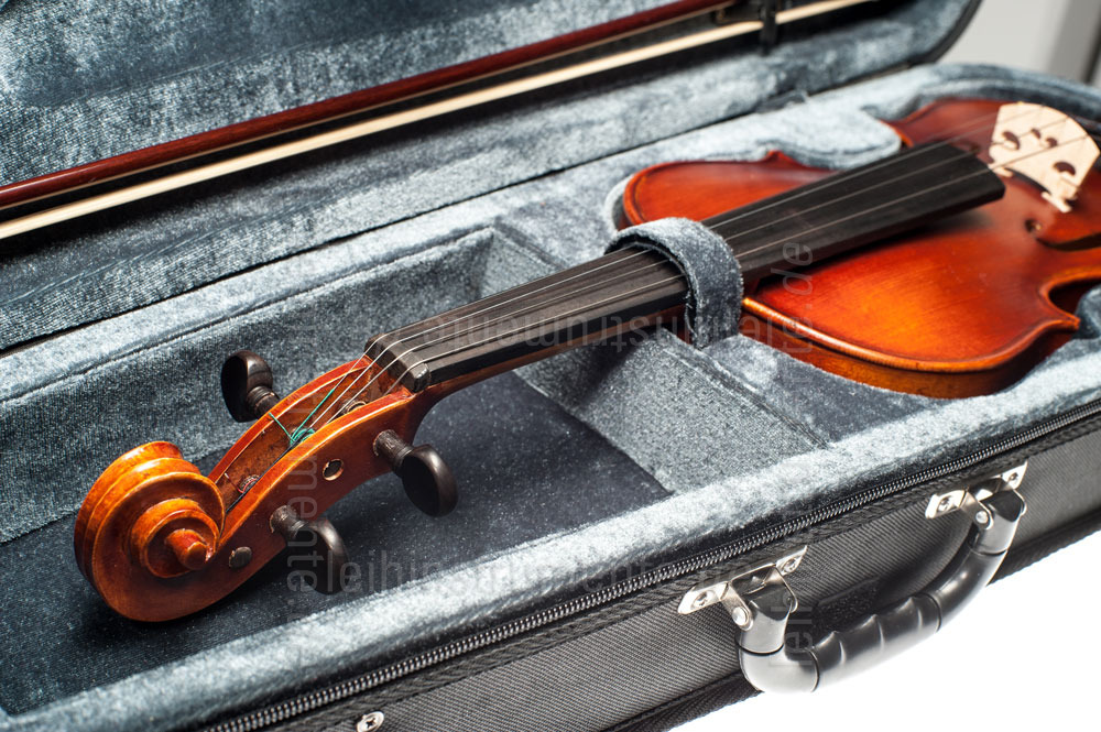 to article description / price 4/4 Left-Handed Violinset - GASPARINI MODEL PRIMO - all solid - shoulder pad