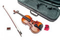 1/4 Left-Handed Children's Violinset - GASPARINI MODEL PRIMO  - all solid - shoulder pad