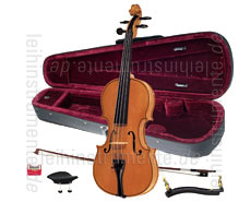 Large view 1/4 Violinset - HOFNER MODEL 1 - all solid - shoulder rest