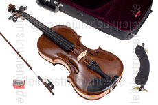 Large view 1/16 Violinset - HOFNER MODEL 3 - all solid - shoulder rest